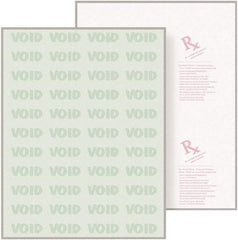 DocuGard - 8-1/2" x 11" Green Medical Security Paper - Use with Laser Printers, Inkjet Printers - A1 Tooling