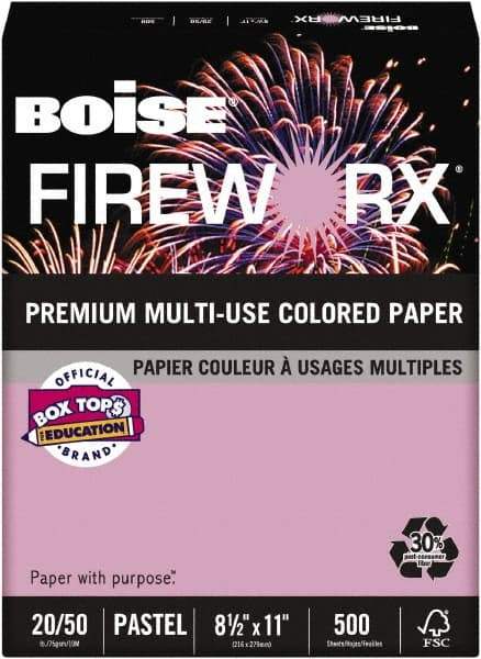 Boise - 8-1/2" x 11" Echo Orchid Colored Copy Paper - Use with Laser Printers, Copiers, Plain Paper Fax Machines, Multifunction Machines - A1 Tooling