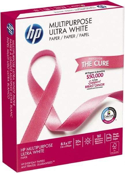 Hewlett-Packard - 8-1/2" x 11" White Copy Paper - Use with Copiers, Inkjet Printers, Laser Printers, Fax Machines - A1 Tooling