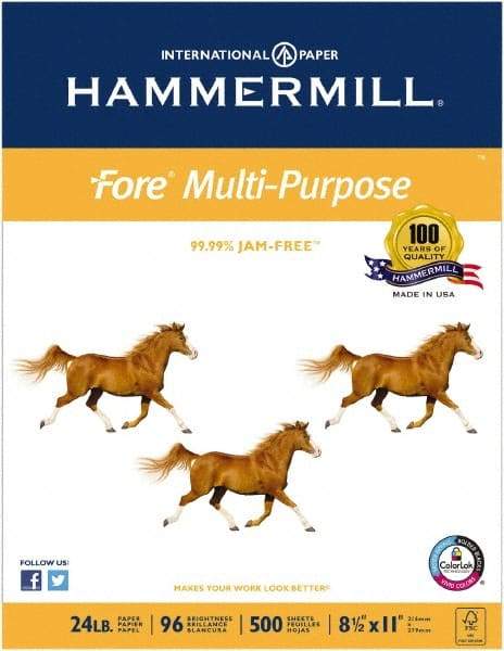 Hammermill - 8-1/2" x 11" White Copy Paper - Use with Inkjet Printers - A1 Tooling