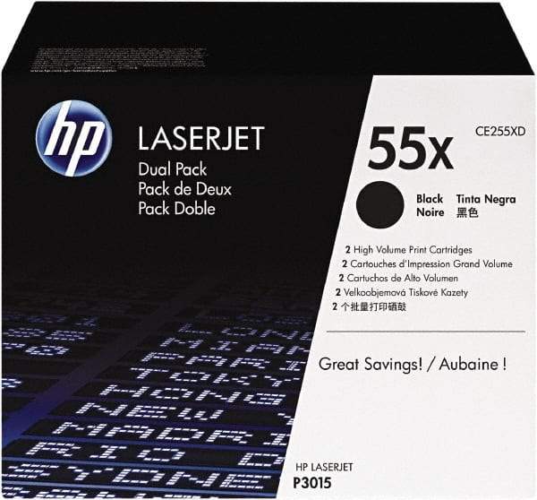 Hewlett-Packard - Black Toner Cartridge - Use with HP LaserJet Enterprise 500 MFP M525, flow MFP M525c, P3015, LaserJet Pro M521dn - A1 Tooling