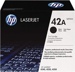 Hewlett-Packard - Black Toner Cartridge - Use with HP LaserJet 4250, 4350 - A1 Tooling