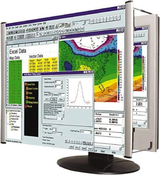 Kantek - Silver Monitor Filter - Use with LCDs - A1 Tooling