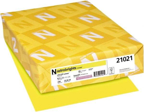 Neenah Paper - 8-1/2" x 11" Lift-Off Lemon Colored Copy Paper - Use with Inkjet Printers, Laser Printers, Copiers - A1 Tooling