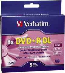 Verbatim - Silver DVD+R Disc - Use with CD, DVD Drives - A1 Tooling