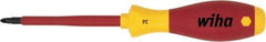 Wiha - #0 Point, 60mm Blade Length Posidrive Screwdriver - 164mm OAL - A1 Tooling