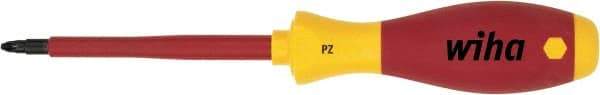 Wiha - #1 Point, 80mm Blade Length Posidrive Screwdriver - 191mm OAL - A1 Tooling