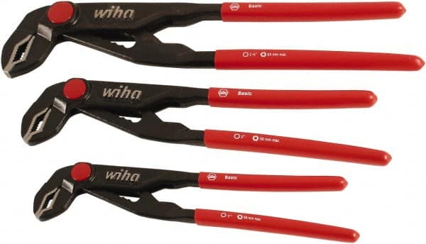 Wiha - 3 Piece Insulated Plier Set - Comes in Box - A1 Tooling