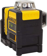 DeWALT - 2 Beam 165' Max Range Self Leveling Line Laser - Green Beam, 1/8" at 30' Accuracy, 17-3/4" Long x 13" Wide x 6-1/8" High, Battery Included - A1 Tooling