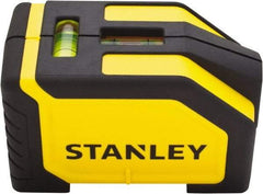 Stanley - 1 Beam 15' Max Range Alignment Laser - Red Beam, 1/8" at 10' Accuracy, 9" Long x 7-1/2" Wide x 2" High, Battery Included - A1 Tooling