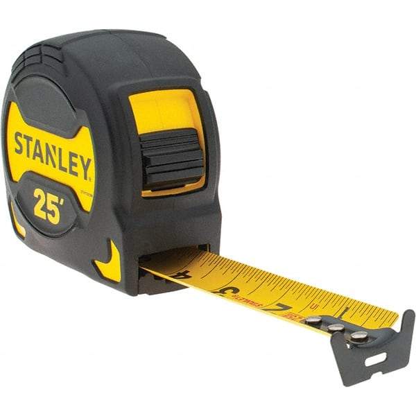 Stanley - 25' x 1-1/8" Tape Measure - 1/16" Graduation, Inch Graduation Style - A1 Tooling