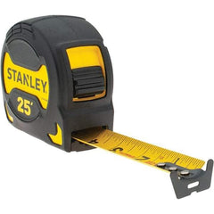 Stanley - 25' x 1-1/8" Tape Measure - 1/16" Graduation, Inch Graduation Style - A1 Tooling