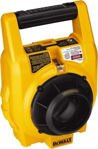 DeWALT - 1,000' Measuring Range, 1/4" at 100' Accuracy, Self-Leveling Rotary Laser - ±5° Self Leveling Range, 60 & 600 RPM, 1 Beam, 2 D Alkaline Battery Included - A1 Tooling