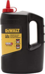 DeWALT - 5 Lb Container Chalk Refill - Red - A1 Tooling