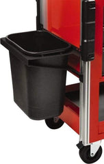 Proto - Tool Box Plastic Trash Can Holder - 19-1/2" Wide x 11-1/2" Deep x 7" High, Black, For JUC3743-3SG, JUC1834-SG-LK, JUC1834-5SG-SC - A1 Tooling