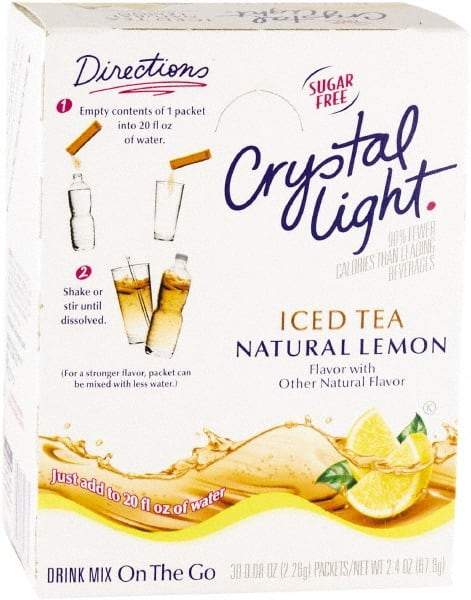 Crystal Light - On the Go, Iced Tea, .16 oz Packets, 30/Box - A1 Tooling