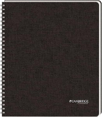 Cambridge Limited - 96 Sheet, 8-1/2 x 11", Legal (Style) Hardbound Notebook - Black - A1 Tooling