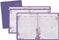 AT-A-GLANCE - 312 Sheet, 8-1/2 x 11", Weekly/Monthly Planner - Purple - A1 Tooling