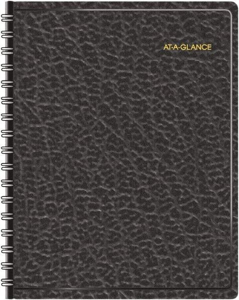 AT-A-GLANCE - 365 Sheet, 8-1/2 x 11", Appointment Book - Black - A1 Tooling