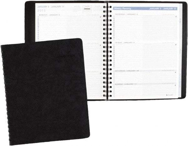 AT-A-GLANCE - 26 Sheet, 8-1/4 x 10-7/8", Appointment Book - Black - A1 Tooling