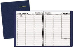 AT-A-GLANCE - 128 Sheet, 8-1/4 x 10-7/8", Weekly Planner - Navy - A1 Tooling