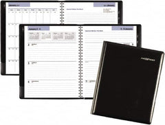 DayMinder - 26 Sheet, 6-7/8 x 8-3/4", Weekly/Monthly Planner - Black - A1 Tooling