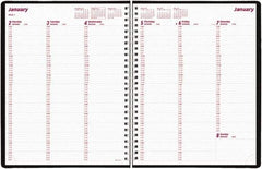 Brownline - 26 Sheet, 3-1/4 x 6-1/4", Weekly Planner - Black - A1 Tooling