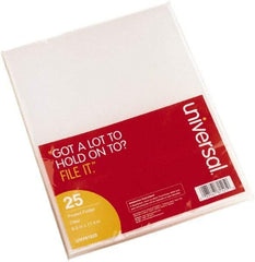 UNIVERSAL - 8-1/2 x 11", Letter Size, Clear, Project Folder - A1 Tooling