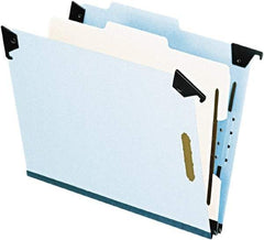 Pendaflex - 8-1/2 x 11", Letter Size, Blue, Hanging File Folder - 25 Point Stock, Right of Center Tab Cut Location - A1 Tooling