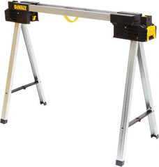 DeWALT - Ladder Folding Sawhorse - Black/Silver, Use with Lumber - A1 Tooling