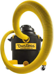 Dustless Technologies - 16 Gal, Plastic Tank, Vacuum - 5 hp, 11.5 Amps - A1 Tooling