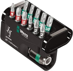 Wera - Posidriv Bit Set - 1/4" Drive - A1 Tooling