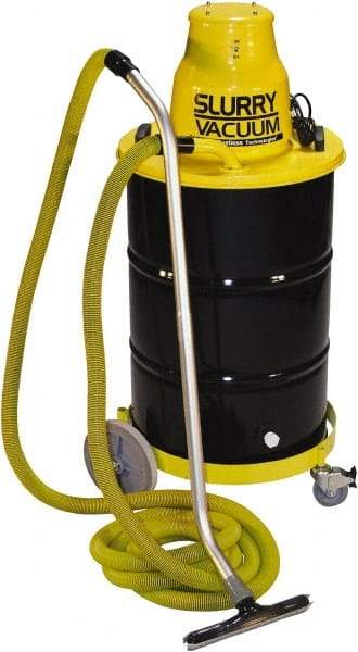 Dustless Technologies - 55 Gal, Steel Tank, Wet, Slurry Vacuum Cleaner - 12.6 Amps - A1 Tooling