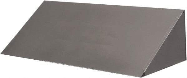 Durham - 33-3/4" Wide x 8-5/8" High, Gray Bin Cover - Use with 12" Deep Bins - A1 Tooling