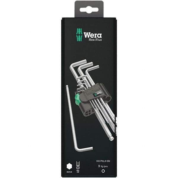 Wera - Hex Key Sets Tool Type: Hex Handle Type: L-Key Long Arm - A1 Tooling