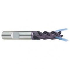 6mm Dia. - 57mm OAL - 4 FL Variable Helix Firex Carbide End Mill - A1 Tooling