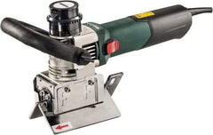 Metabo - 0 to 90° Bevel Angle, 3/8" Bevel Capacity, 12,500 RPM, 810 Power Rating, Electric Beveler - 13 Amps, 1/4" Min Workpiece Thickness - A1 Tooling