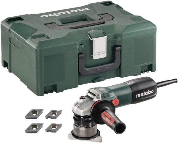 Metabo - 45° Bevel Angle, 5/32" Bevel Capacity, 11,500 RPM, 470 Power Rating, Electric Beveler - 8 Amps, 1/8" Min Workpiece Thickness - A1 Tooling