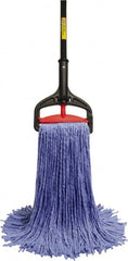 O-Cedar - Blue Deck Mop - 5" Long x 1-1/4" Wide Head, 60" Long Handle, Cotton Blend Head - A1 Tooling