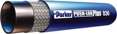 Parker - 3/4" ID x 1.03" OD CTL Push-on Air Hose - 300 Working psi, -55 to 302°F, Blue - A1 Tooling