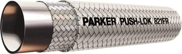 Parker - 1/4" ID x 1/2" OD CTL Push-on Air Hose - 350 Working psi, -40 to 212°F, White - A1 Tooling