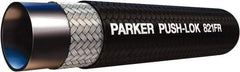 Parker - 1/2" ID x 0.78" OD CTL Push-on Air Hose - 300 Working psi, -40 to 212°F, Black - A1 Tooling