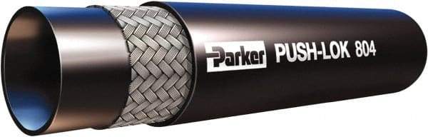 Parker - 3/8" ID x 0.78" OD CTL Push-on Air Hose - 150 Working psi, -40 to 158°F, Black - A1 Tooling