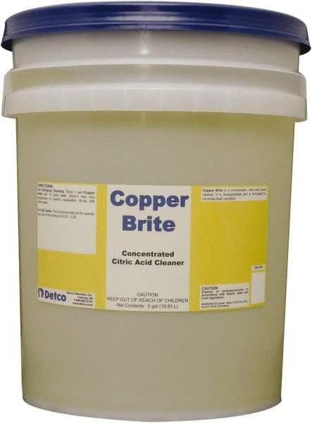 Detco - Liquid Metal Cleaner - Unscented, Pail Container - A1 Tooling