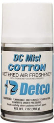 Detco - 7 oz Air Freshener Dispenser Refill - Cotton, Compatible with EQD004 - A1 Tooling