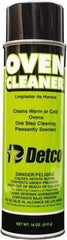 Detco - 18 oz Aerosol Oven Cleaner - Comes in Aerosol - A1 Tooling