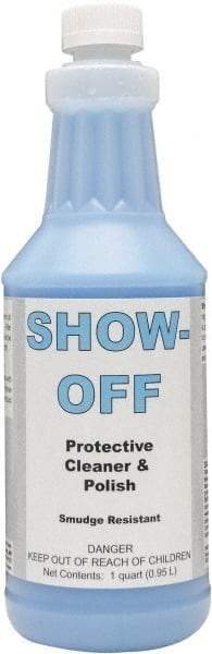 Detco - 32 oz Bottle Unscented Glass Cleaner - Use on Glass, Plastic Surfaces - A1 Tooling