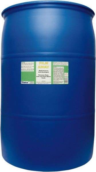 Detco - 55 Gal Drum Liquid Bathroom Cleaner - Unscented Scent, Bath Fixtures - A1 Tooling