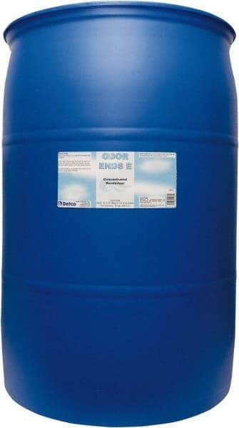 Detco - 55 Gal Drum Deodorizer - Liquid, Unscented, Concentrated, Environmentally Safe - A1 Tooling