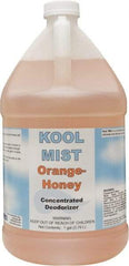 Detco - 1 Gal Bottle Deodorizer - Liquid, Orange-Honey Scent, Concentrated, Environmentally Safe - A1 Tooling